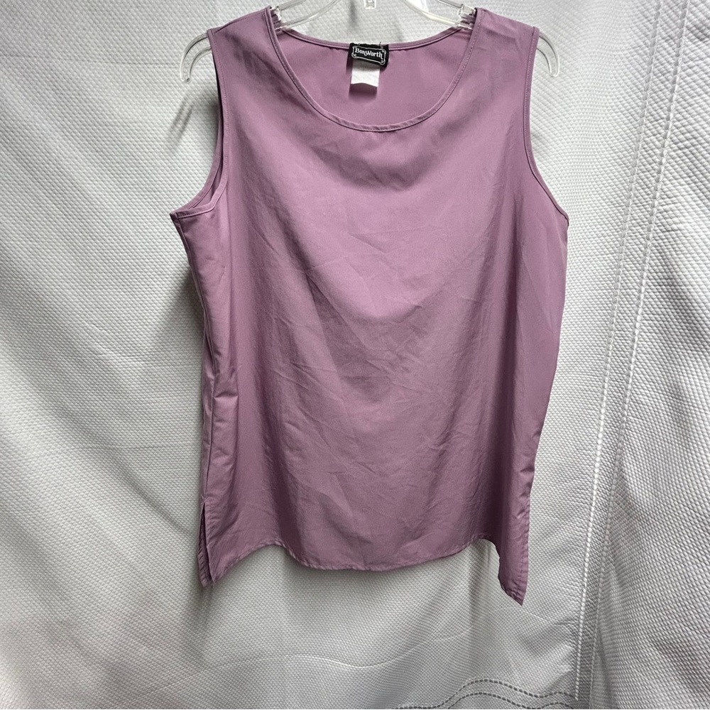 BonWorth Purple Sleeveless Tank Top
